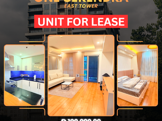 Spacious Fully Furnished 1BR Condo for Lease in One Serendra East Tower BGC | 89 sqm | Balcony | Parking