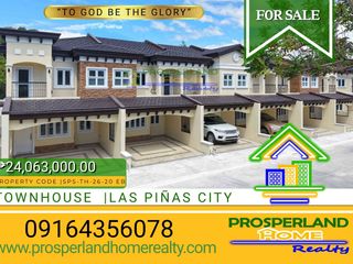 TOWNHOUSE FOR SALE IN LAS PIÑAS CITY