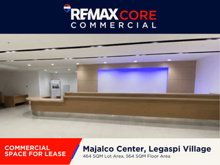For Rent: Ground Floor Commercial Space in Majalco Center, Legaspi Village, Makati City