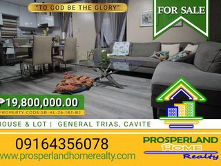 FOR SALE: 2-STOREY HOUSE IN GENERAL TRIAS, CAVITE