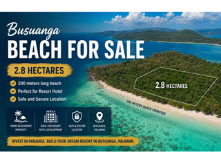 Palawan Busuanga Beach for Sale