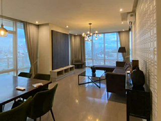For Lease 2BR Rare Cut with Balcony in Proscenium Sakura Tower