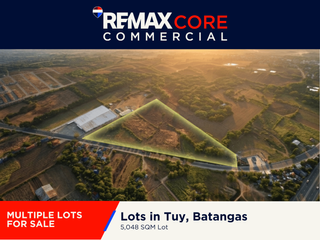 5,048 SQM Lot for Sale in Tuy, Batangas Northbound to Tagaytay