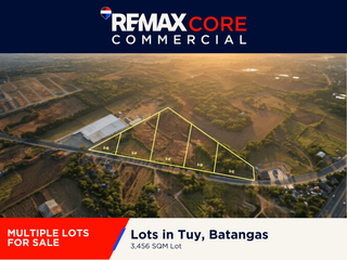 3,456 SQM Lot for Sale in Tuy, Batangas Northbound to Tagaytay