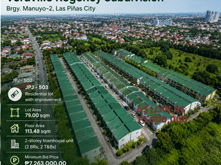 Townhouse For Sale sa Las Piñas: ₱7.26M