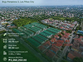 Townhouse sa Las Piñas-presyong sulit para sa pamilya at investment!