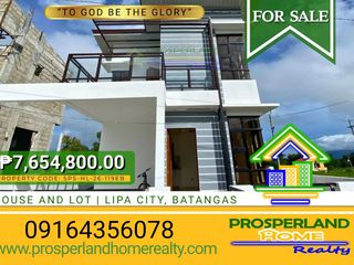 HOUSE & LOT FOR SALE LIPA CITY, BATANGAS DEMETERLAND – MONTE VERDE