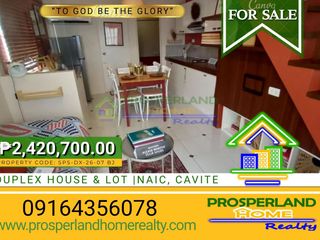 DUPLEX HOUSE & LOT FOR SALE IN NAIC, CAVITE