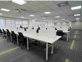 FOR LEASE SEMI FITTED WHOLE FLOOR OFFICE ALONG AYALA AVENUE MAKATI