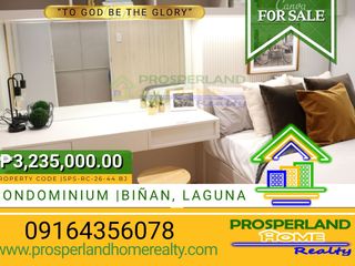 CONDOMINIUM UNIT FOR SALE IN BIÑAN, LAGUNA