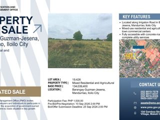 Lot for Sale in Barangay Guzman- Jesena, Mandurriao, Iloilo City