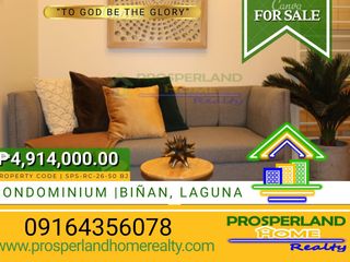 CONDOMINIUM UNIT FOR SALE IN BIÑAN, LAGUNA