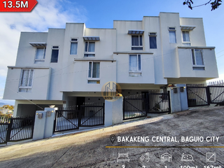 13.5M | Pre-owned Fully Furnished 3-Storey House with Backyard Breathtaking View For Sale in Bakakeng Baguio - LSS
