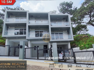 Ready For Occupancy Brand New 3 Storey Townhouse with 3BR For Sale in Bakakeng Central Baguio City | 10.5M - LSS