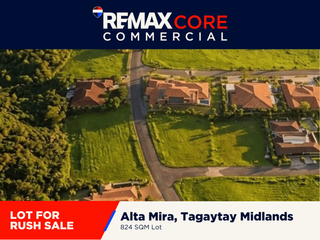 Rush Sale: Lot in Alta Mira with Golf Share, Tagaytay Midlands, Talisay, Batangas [Lowest in the Market!]
