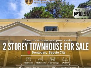 10.9M | 2-Storey Townhouse with Loft  in Greenvalley Baguio For Sale - LSS