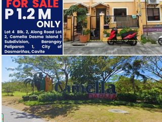 BANK-FORECLOSED Townhouse in Camella Dasma Island 1 Subdivision, Dasmariñas City, Cavite