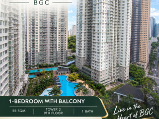 1-BEDROOM W/ BALCONY FOR SALE IN TWO SERENDRA BGC (BANK FORECLOSED)