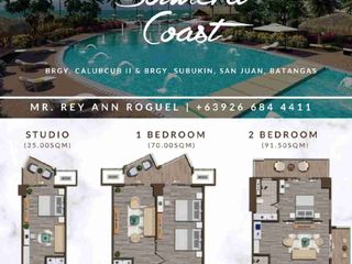 Solmera Coast 2 Bedroom condotel and residential condo for sale in Batangas