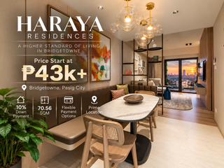 Exclusive Up to 17% OFF Promo | Pre-Selling Condo at Haraya Residences Pasig