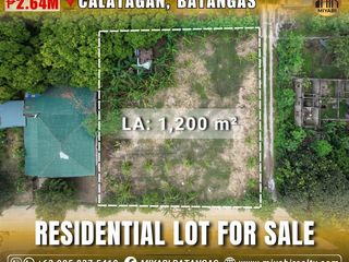 2.64M Clean Title Residential Lot for Sale Located in Tanagan Calatagan Batangas RAS