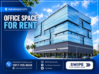 For Lease: PEZA-Accredited Office Space in Parañaque City ₱750/sqm