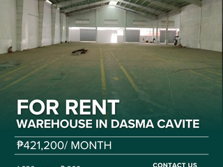 Warehouse For Rent in Dasmarinas Cavite