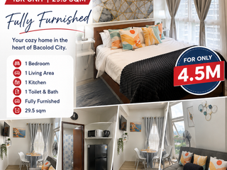 Fully Furnished. Move-In Ready. Yours for ₱4.5M!RE