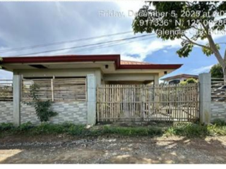 House & Lot (255sqm) for sale in Brgy Poblacion Valencia Bukidnon near Philippine College Foundation