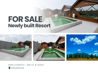 Newly Built Resort Villa in Arayat Pampanga with mountain view