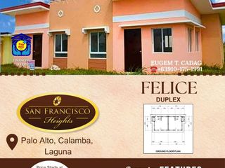 HOUSE & LOT FOR SALE IN CALAMBA, LAGUNA | SAN FRANCISCO HEIGHTS
