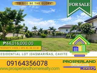 691 SQM RESIDENTIAL LOT FOR SALE IN DASMARIÑAS, CAVITE