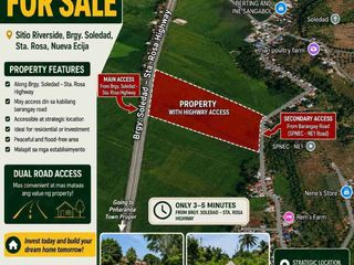 For Sale Subdivided lot Sta Rosa Nueva ecija