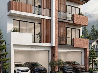 For Sale! Soon to Rise Beautiful 3 Storey Duplex Type House and Lot with 3 Bedrooms Located in San Luis Village Baguio City-JV2