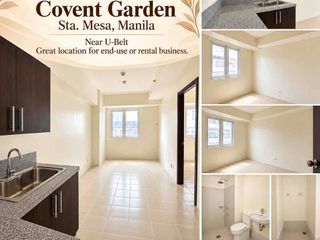 RFO 1 Bedroom For Sale in Covent Garden Sta Mesa Manila Near U-Belt, Ortigas, Cubao, Quezon City | LOW DP | 9k/month Rent to Own