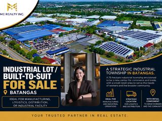 Industrial Lots for Sale in Padre Garcia Batangas Prime Location Built-to-Suit