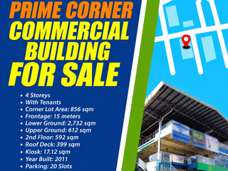 FOR SALE | PRIME CORNER COMMERCIAL BUILDING IN ANTIPOLO RIZAL
