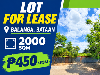 LOT FOR LEASE — BALANGA, BATAAN