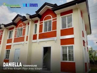 80sqm Townhouse 3 Bedrooms 2 Toilet & Bath with Carport near Clark Airport Pampanga
