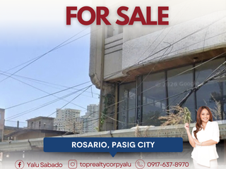FOR SALE 4 Storey Commercial Building with Rooftop Along Rosario, Pasig City