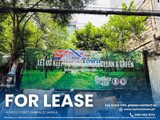 Lot for Lease in Sampaloc Manila