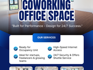 🏢 OFFICE & COWORKING SPACES FOR RENT