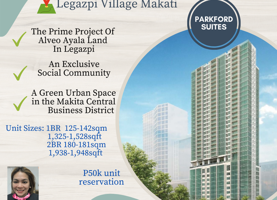 PARKFORD SUITES LUXURY BRAND OF ALVEO BY:AYALA LAND
