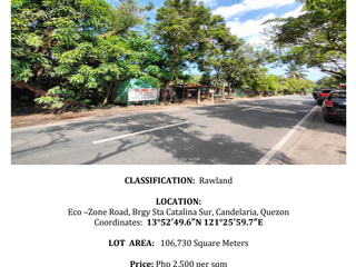 10 HECTARES TITLED LOT FOR SALE IN CANDELARIA QUEZON!