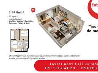 2 Bedroom Condominium Unit at Dagupan City, Pangasinan