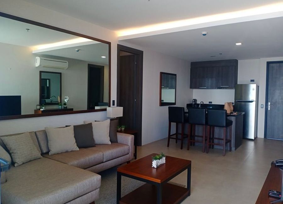 View of A Beachfront Luxury Condo for Rent in Mactan Lapu-Lapu, Cebu.