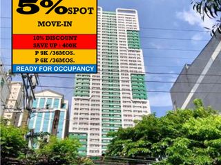 RENT TO OWN Condo For Sale in DE LASALLE (DLSU),TAFT AVE at Green Residences near in Robison Malate and LRT-Vito cruz