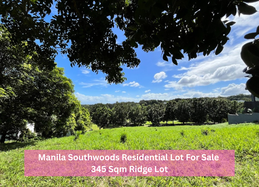 Manila Southwoods Ridge Lot For Sale Overlooking Mt. Makiling 2.5 KM ...