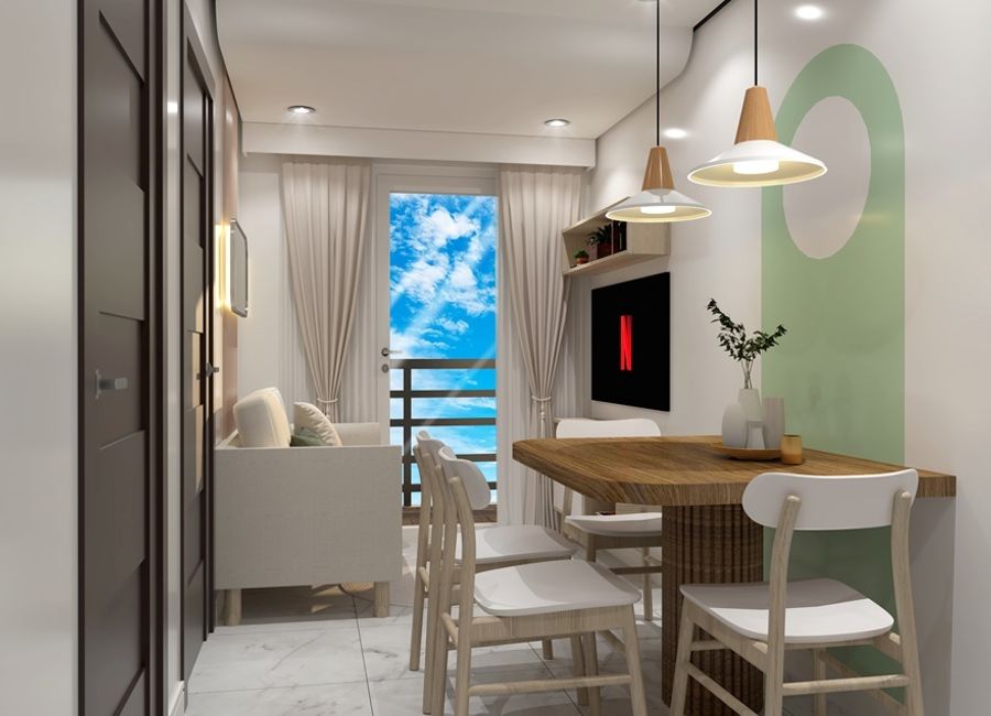 2BR A w/ Balcony Condo Unit 2/F D (T3) for Sale in Washington Heights, Dasmariñas, Cavite