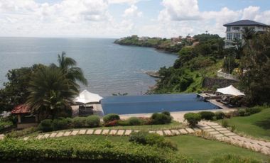 Peninsula de Punta Fuego beach lot with panoramic sea view